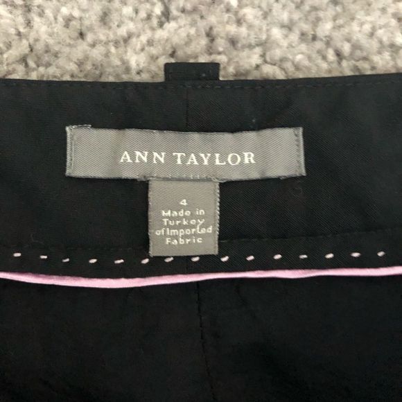 Ann Taylor Black Wool Trousers - Picture 3 of 5
